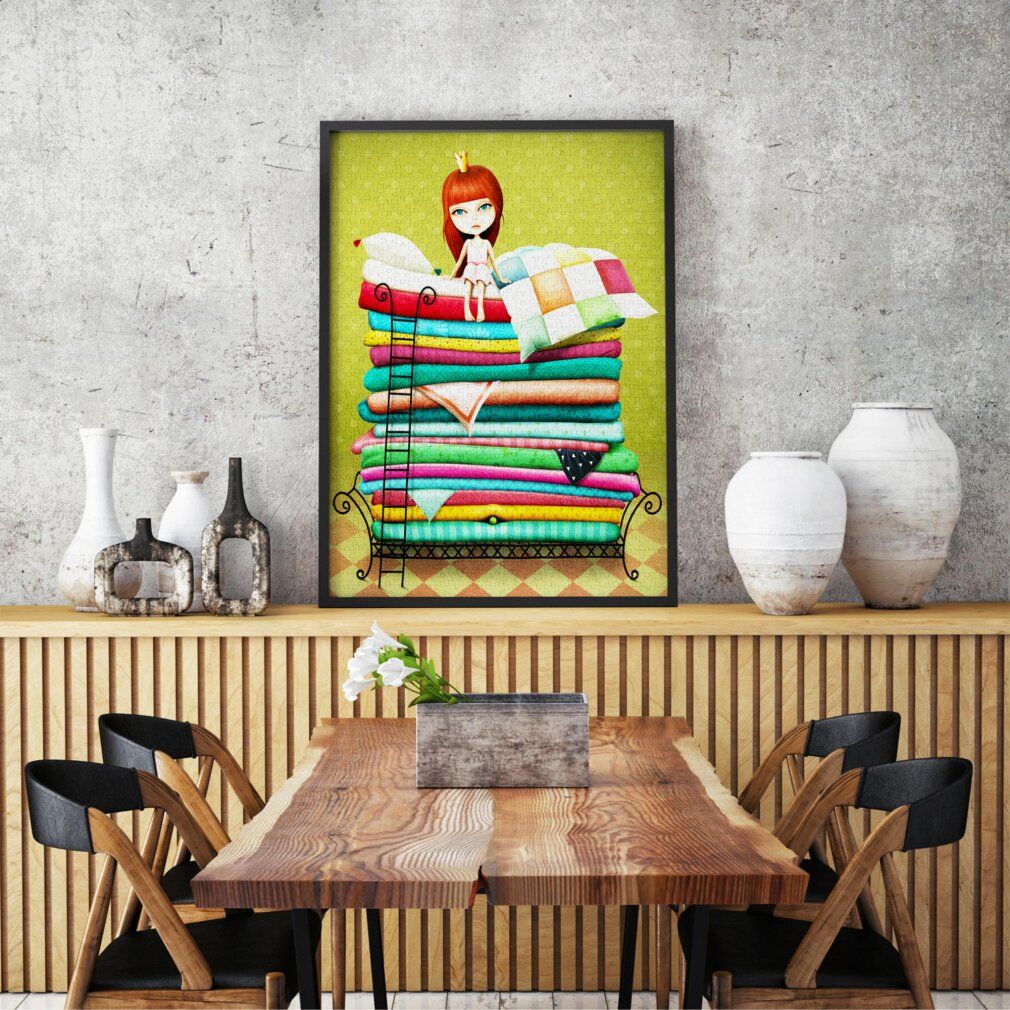 enjoy Puzzle Princesse sur petits pois 1000 pièces