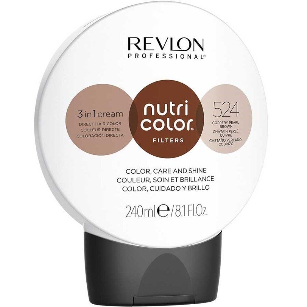 Revlon Nutri Color Filters 524 Cooper Pearl Brown fles, 240ml.