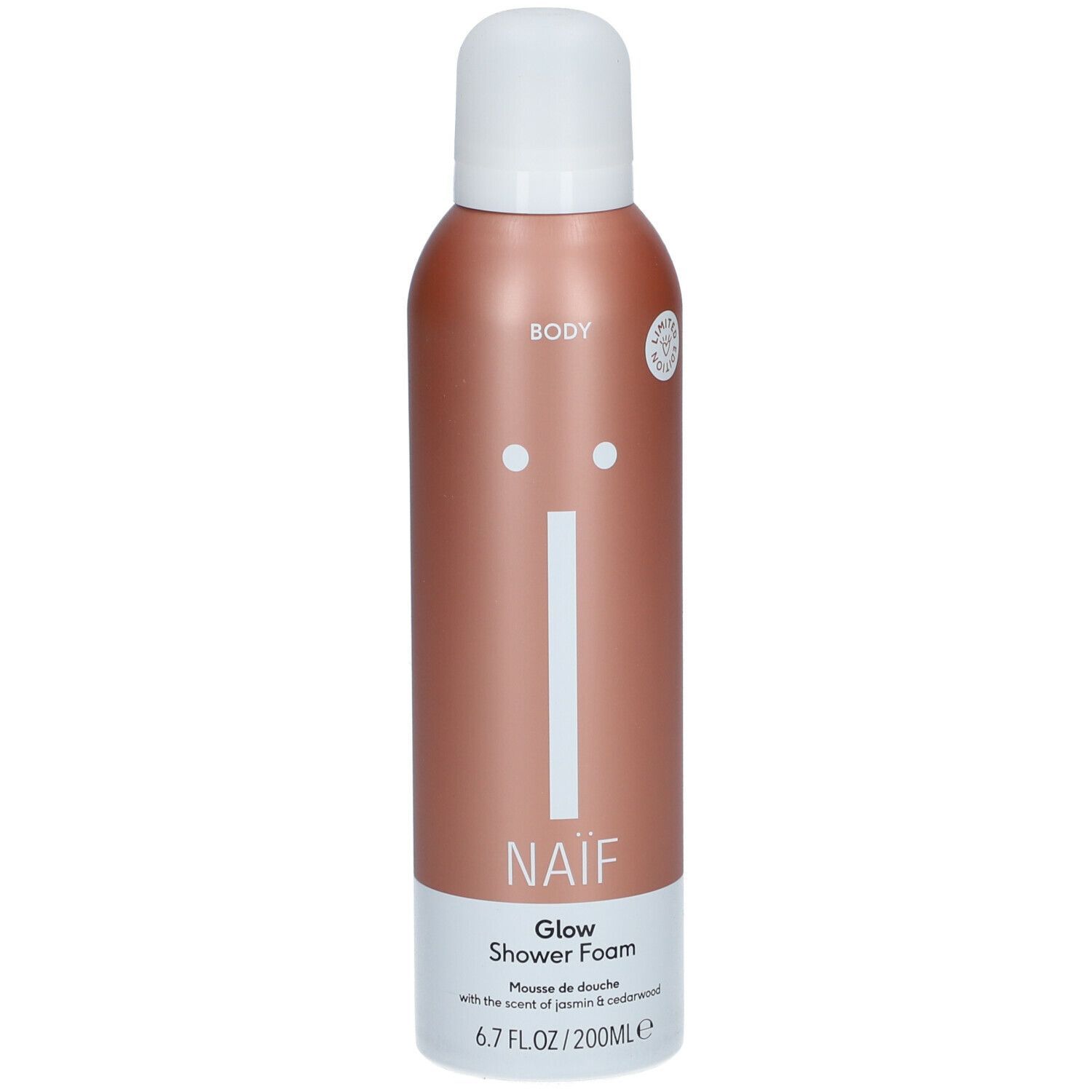 Naïf Body Glow Shower Foam