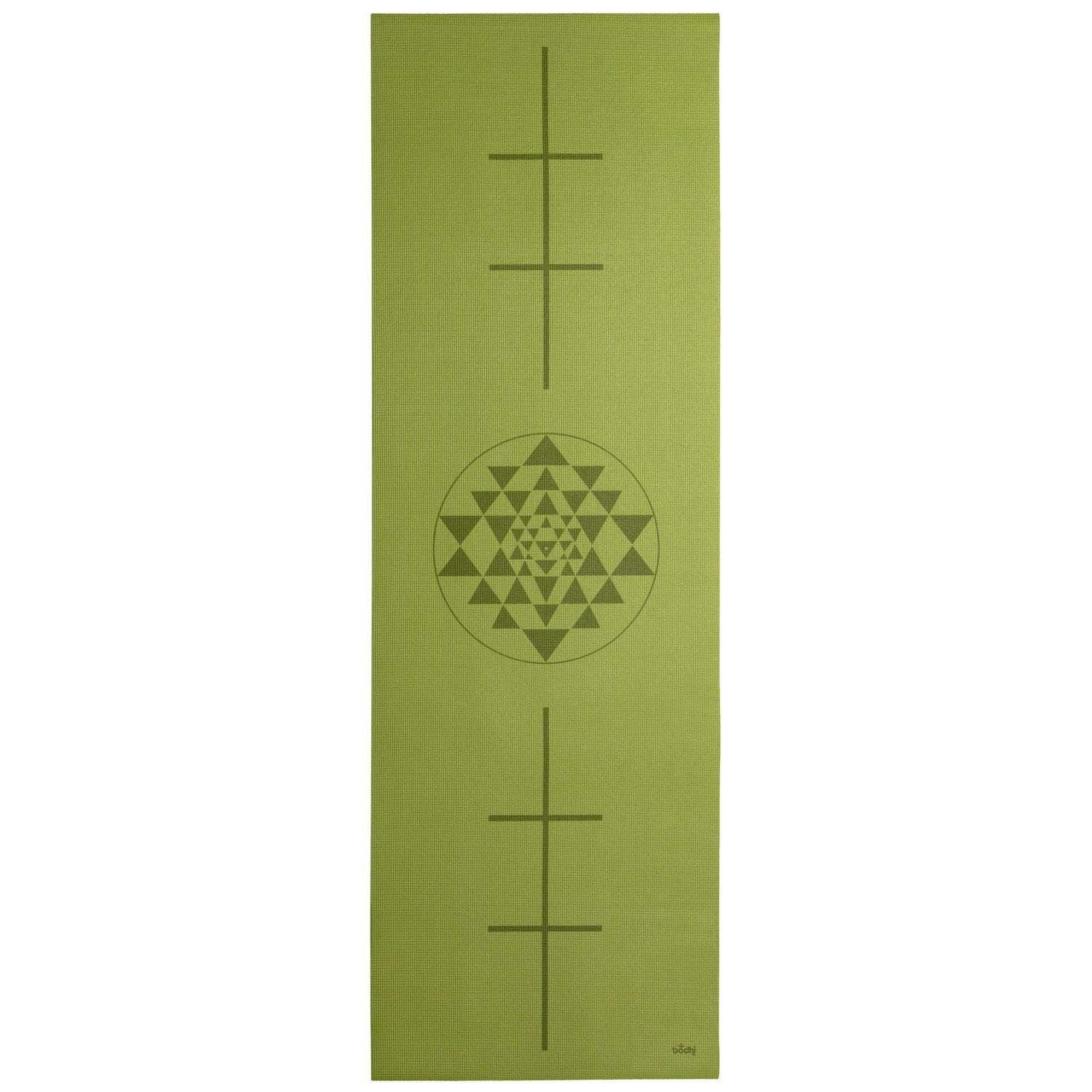 bodhi Tapis de yoga LEELA Collection olive