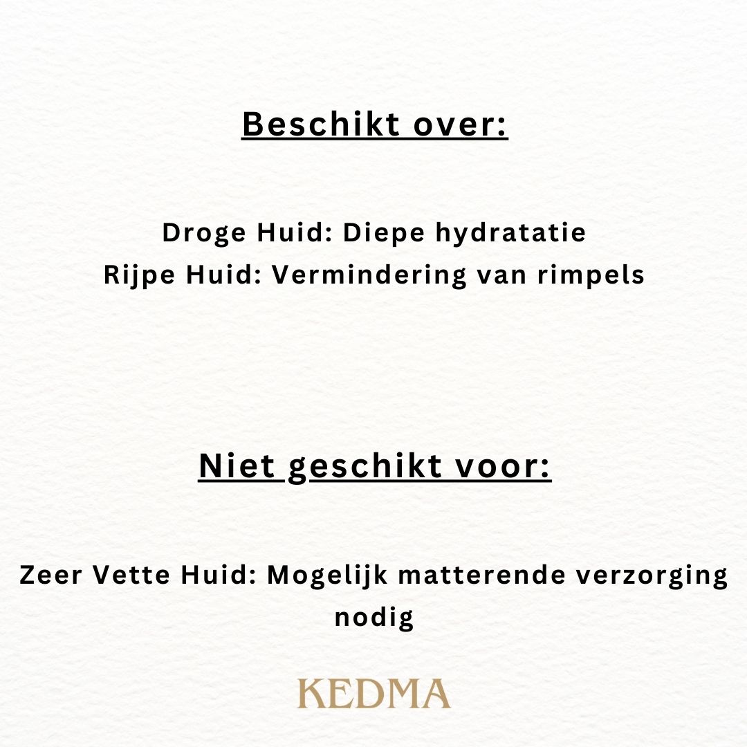 Kedma - Dag Elixir Serum met Hyaluronzuur en Vitaminen