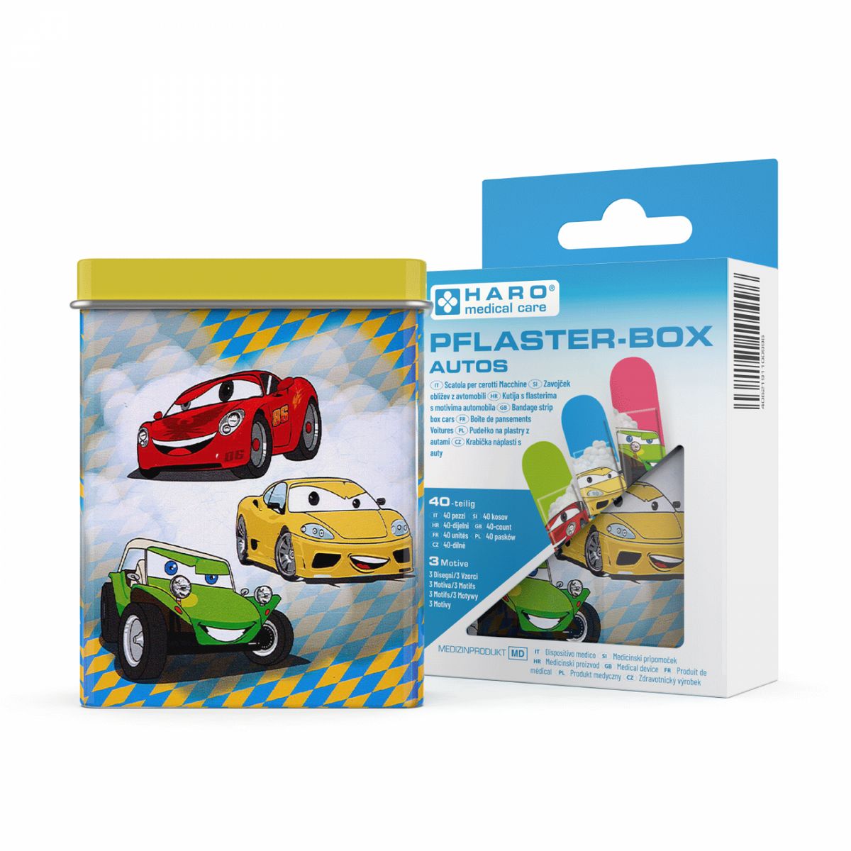 Haro Kinderpleisterbox met verschillende motieven