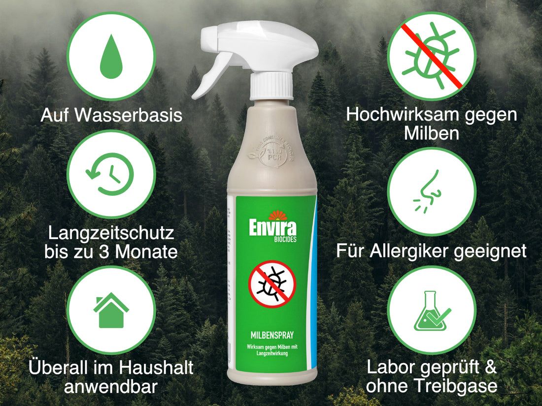 Envira Spray Anti-Acariens en Duo Pack