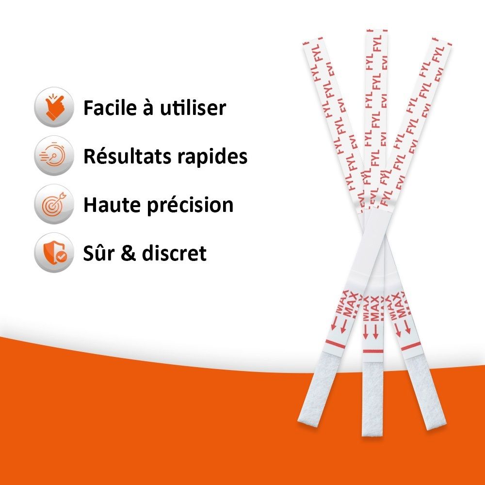 self-diagnostics Test rapide drogues Fentanyl (FYL) 10 ng/ml