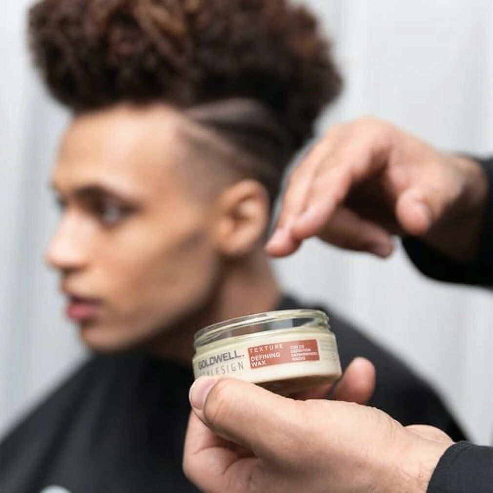 Cire coiffante Goldwell en pot.