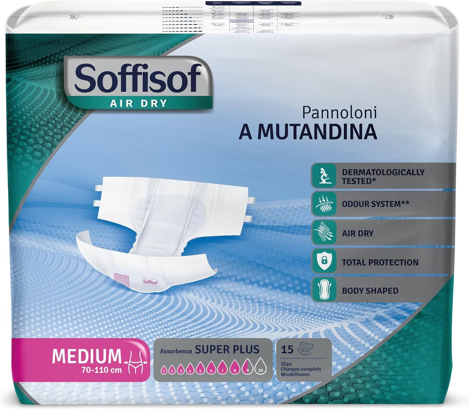 Soffisof Air Dry Luiers voor Volwassenen Super Plus
