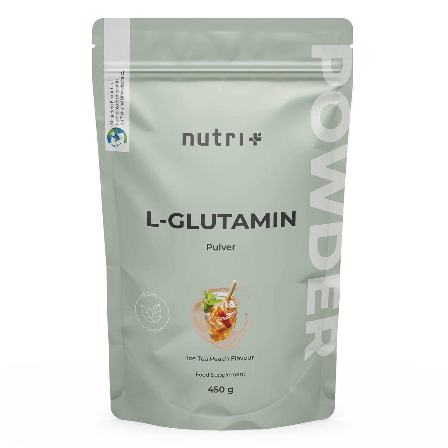 nutri+ L-Glutamine en poudre