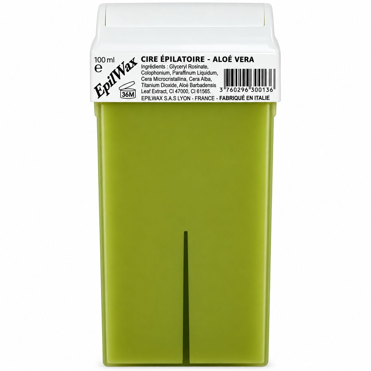Cartouche de cire EpiWax à l'Aloe Vera, 100 ml.