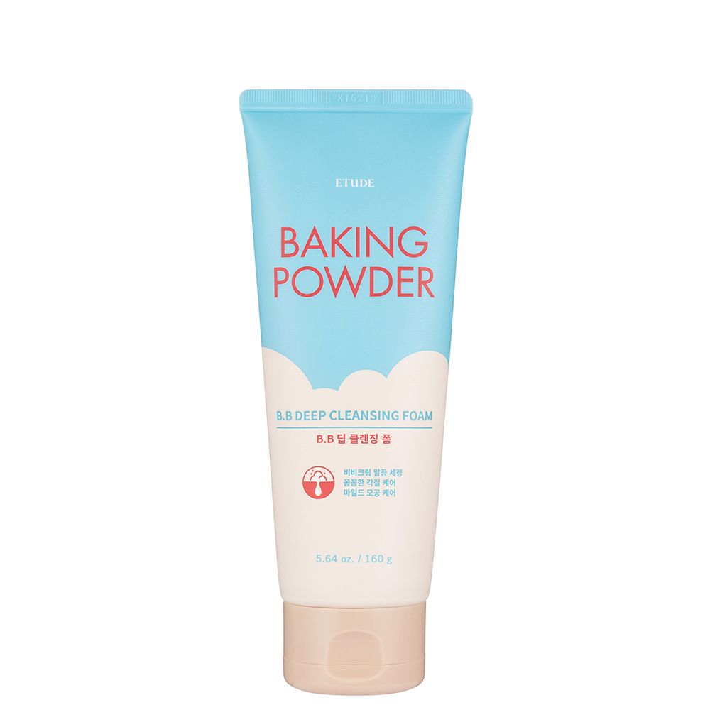 Tube de mousse nettoyante BB Etude Baking Powder, 150g.