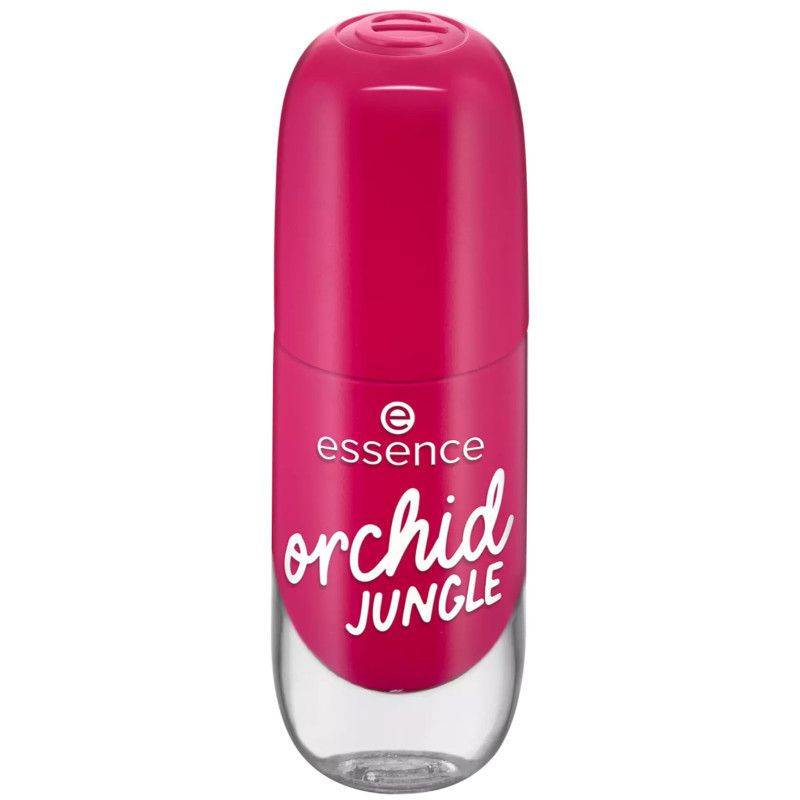 Essence nagellak 'Orchid Jungle' in roze, flesje en dop.