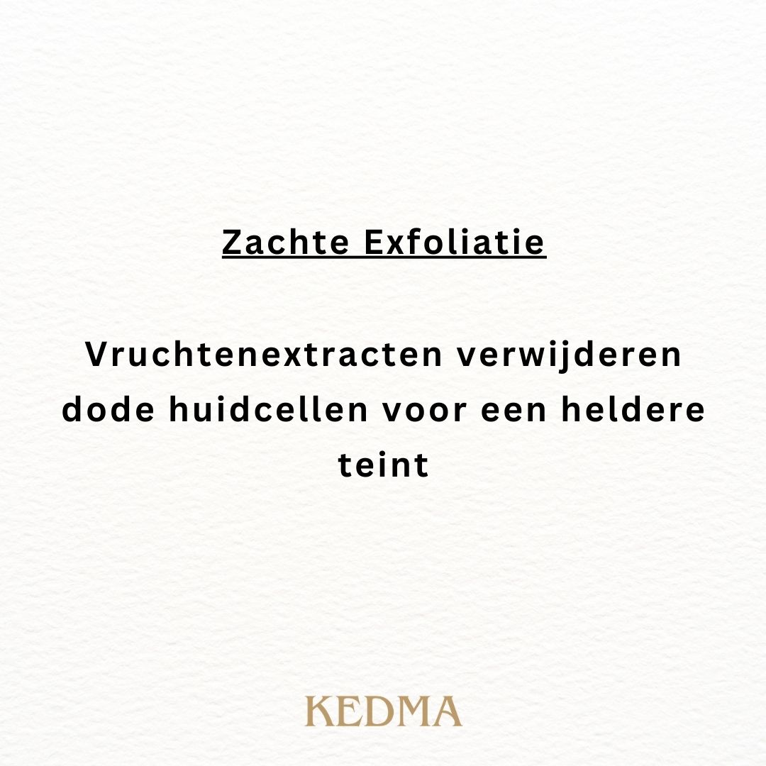 Kedma - Exfoliërende Gezichtspeeling met Vruchtenextracten