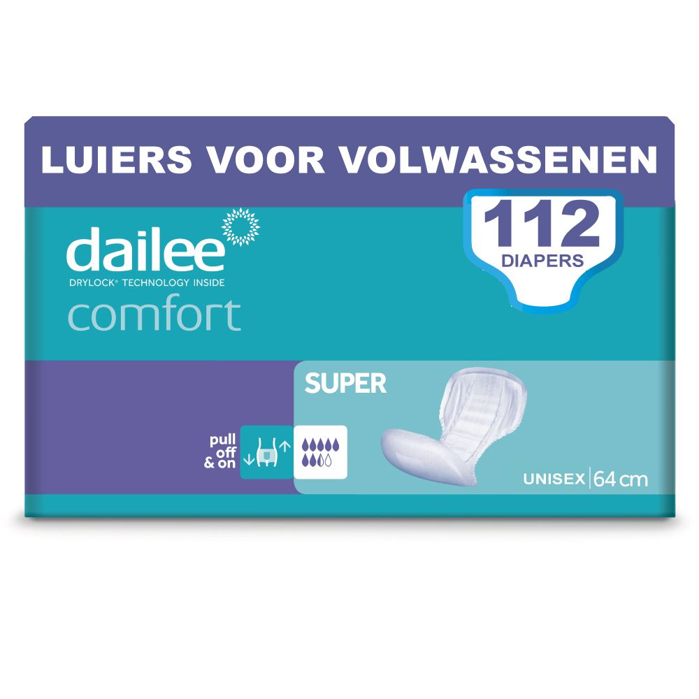 Dailee Comfort Super Incontinentiepads voor Volwassenen