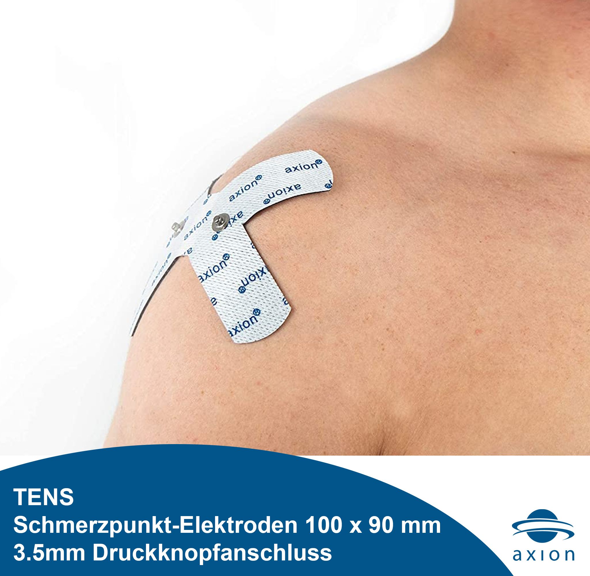axion® zelfklevende gewrichtselektrode – 10x9 cm