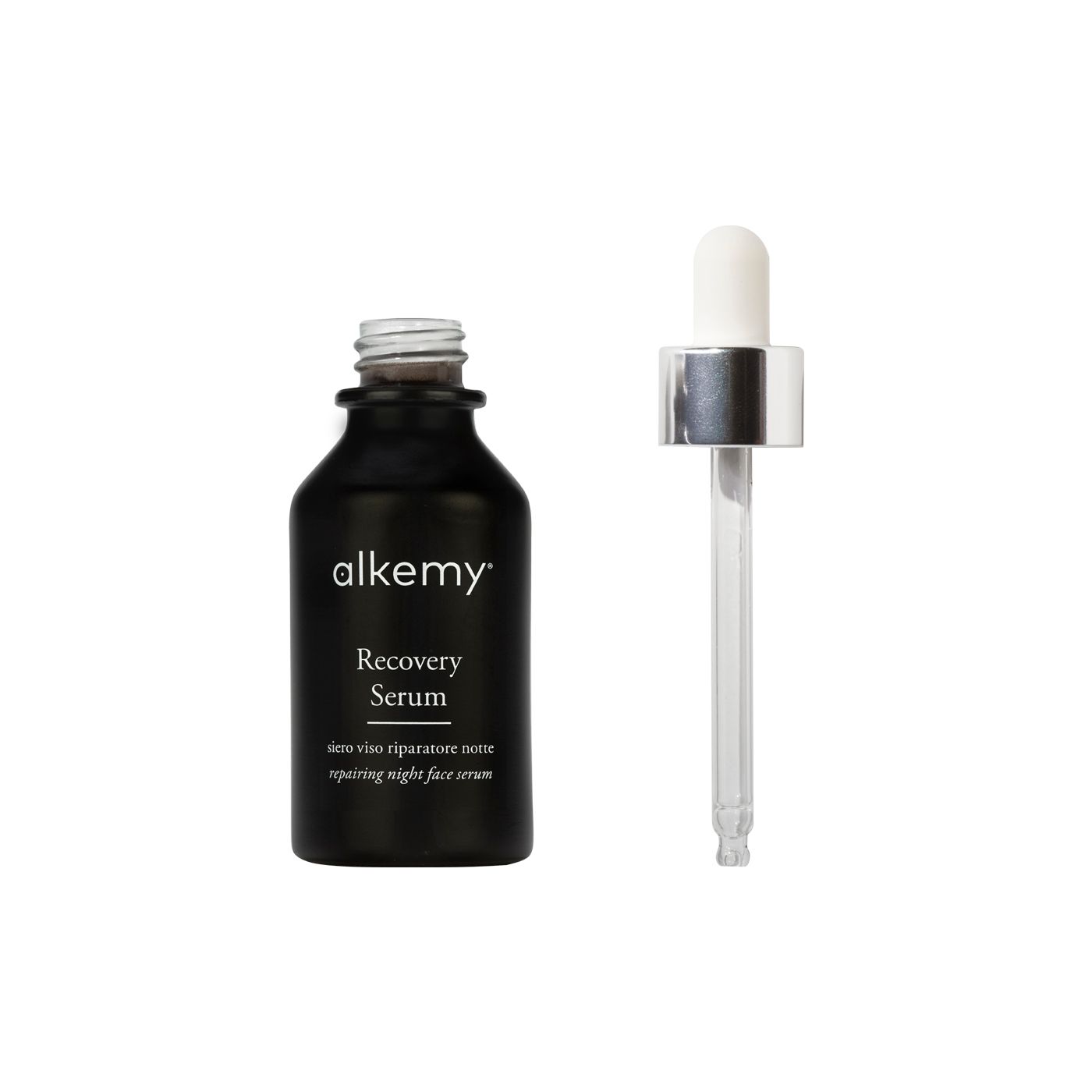 Alkemy Sérum Visage Nuit Anti-Âge, Action Régénérante Hydratante et Illuminatrice