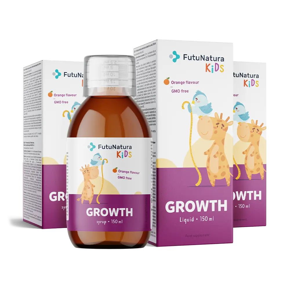 FutuNatura Growth Sirop Croissance pour Enfants