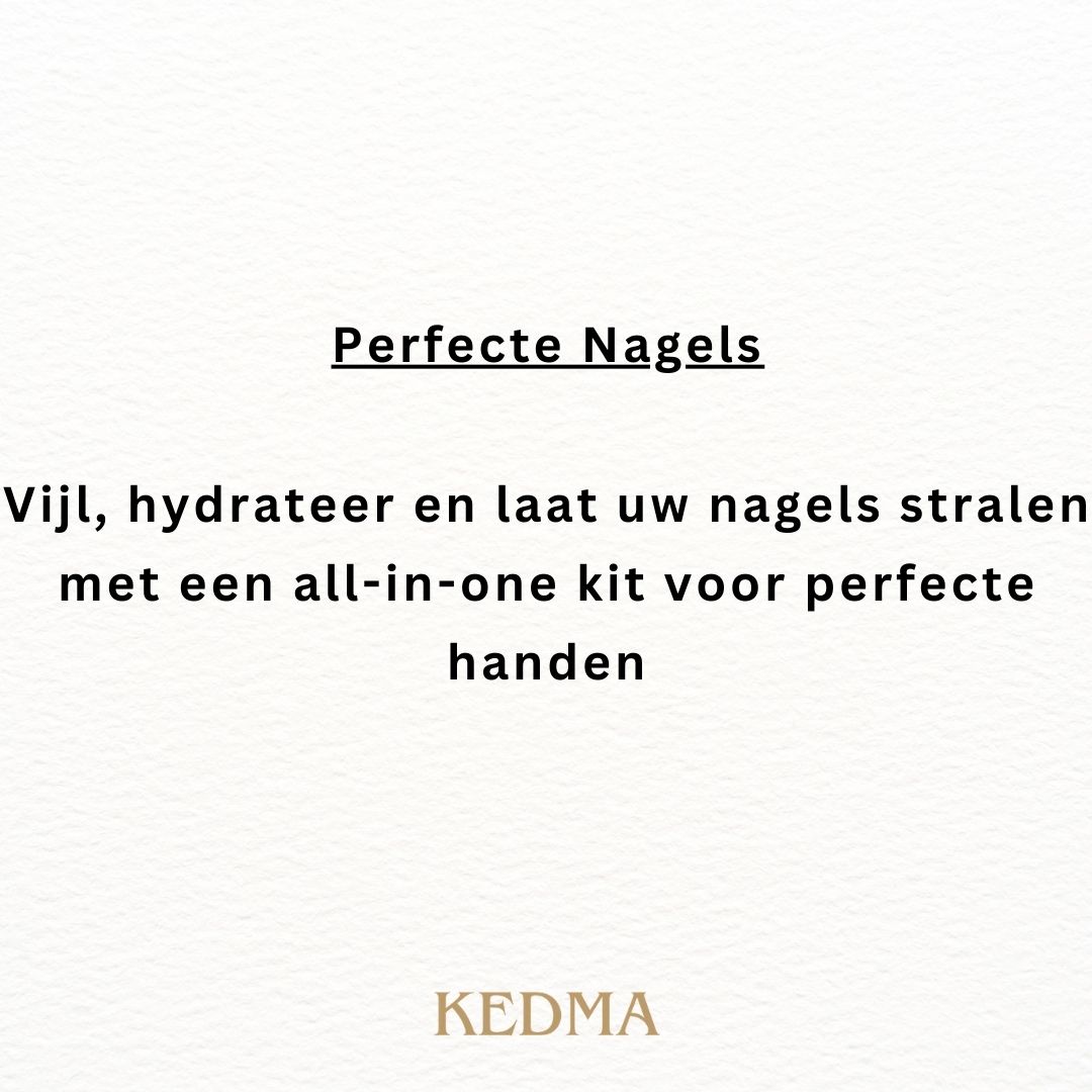 Kedma - Golden Touch Nagelverzorgingsset met Mineralen uit de Dode Zee