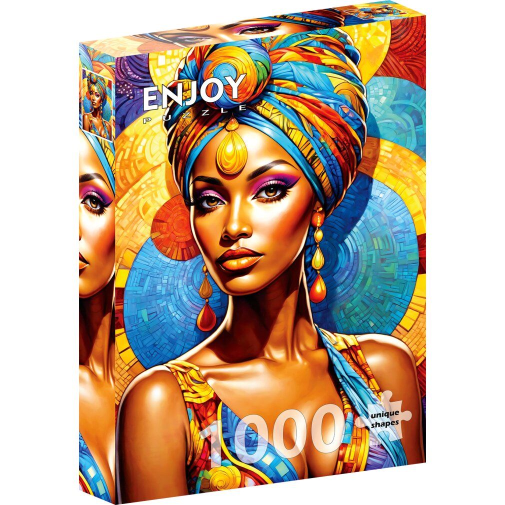 enjoy African Beauty Puzzel 1000 stuks