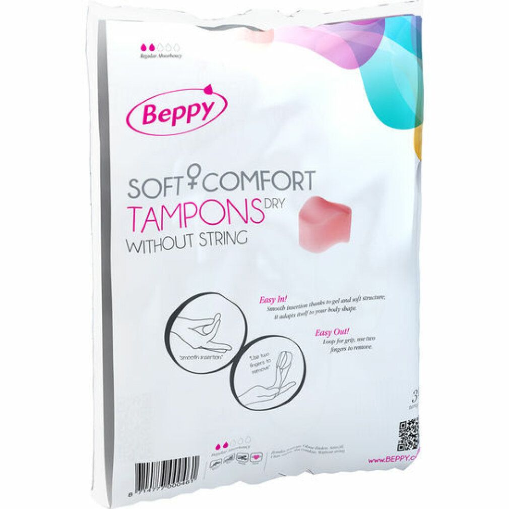 Beppy *DRY* Soft + Comfort Tampons zonder touwtje