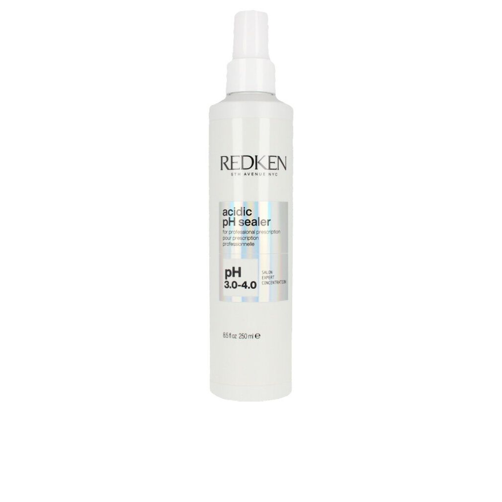 Witte sprayfles REDKEN, acidic pH sealer, pH 3.0-4.0. Met sproeikop. 250ml.