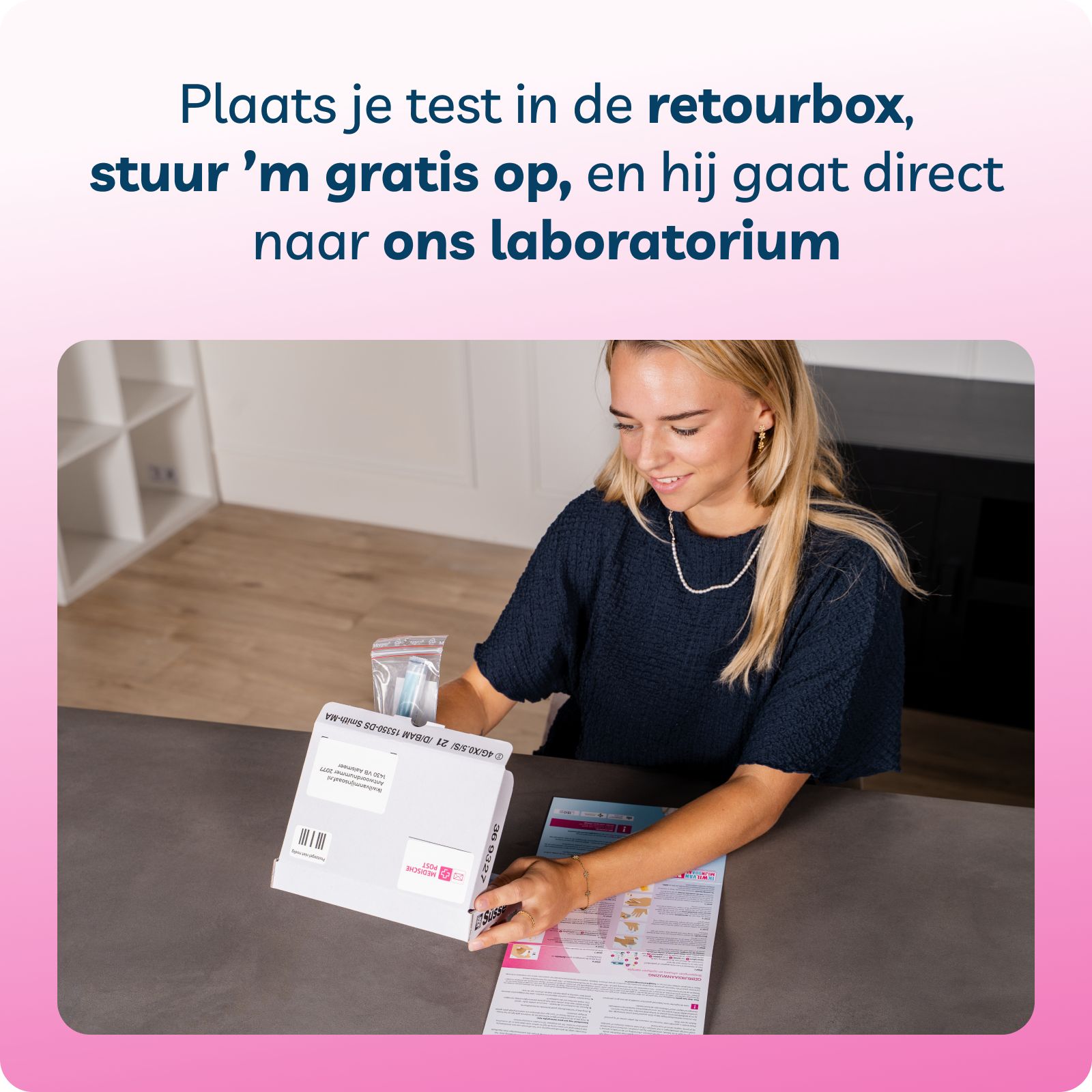 4 in 1 SOA Thuistest Man Urine – Chlamydia, Gonorroe, HIV en Syfilis.