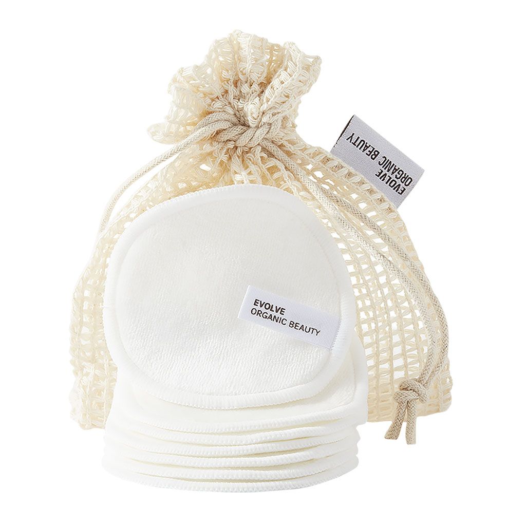 Evolve Bamboe Herbruikbare Make-up Remover Pads