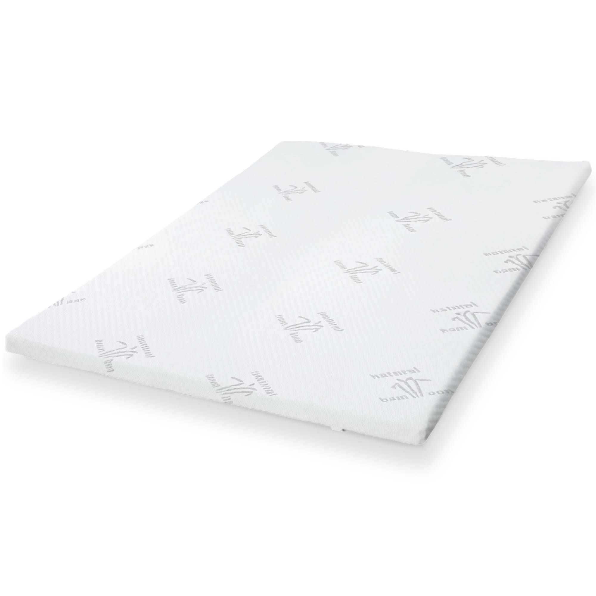 The White Stone Topper 165x195 cm van Natuurrubber, Afneembaar 5 cm