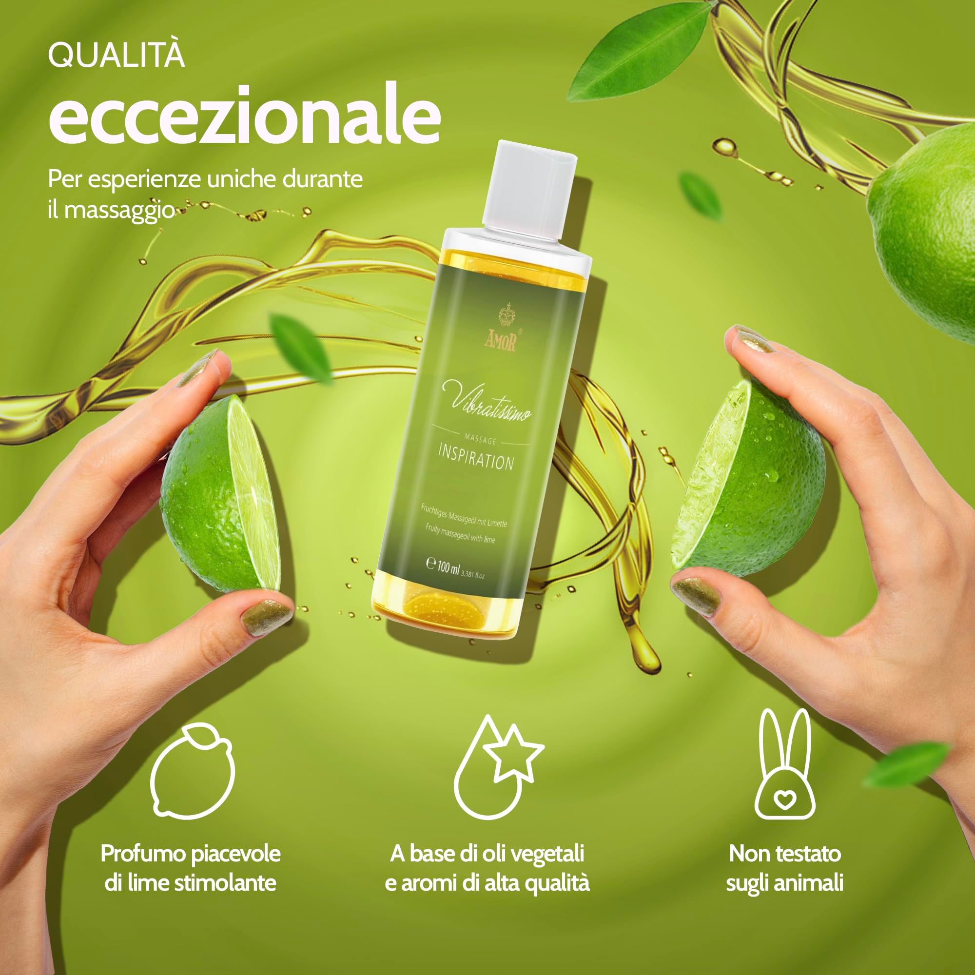 Vibratissimo Huile de Massage Inspiration