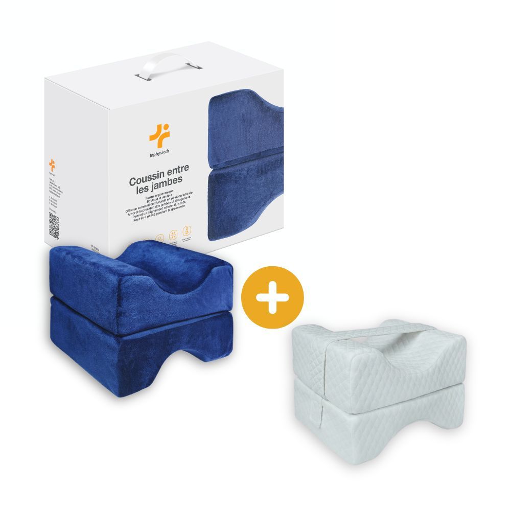 INPHYSIO Beenkussen met extra witte hoes