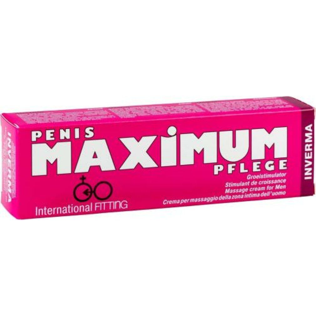 Emballage d'Inverma Maximum Penis Pflege, rose.