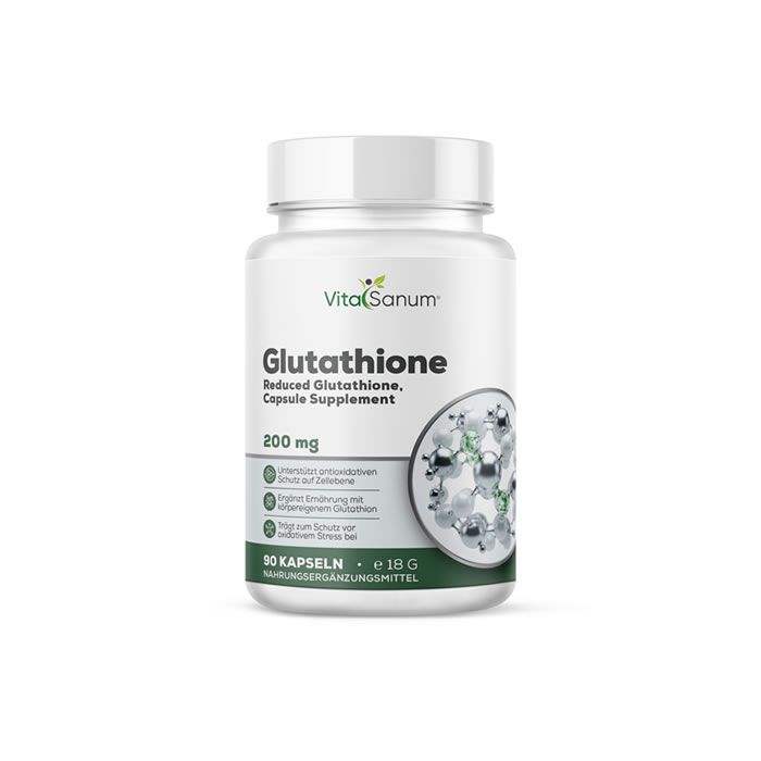 VitaSanum® Glutathion capsules, 200 mg, 90 stuks.