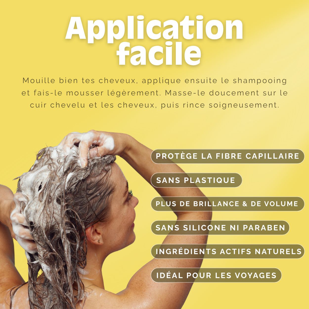 VitalizeNature Vital Balance Barre de Shampooing – Huile d’olive & extraits de plantes