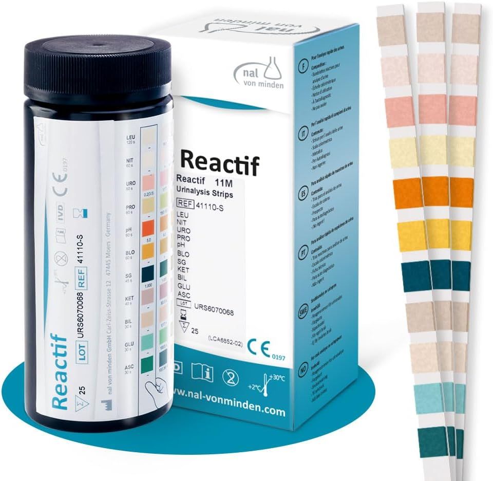 Reactif gezondheidstest - urineteststrips voor 11 parameters