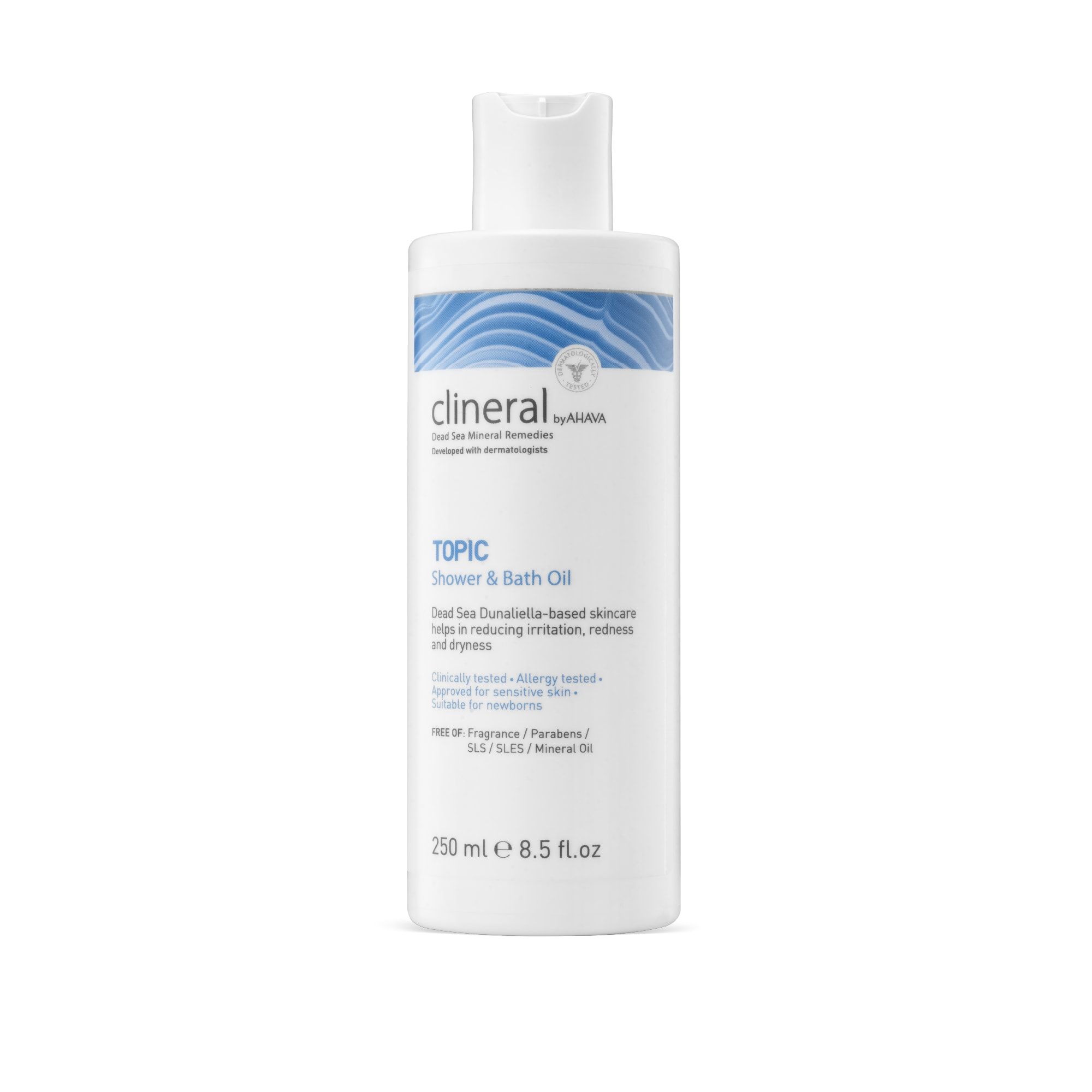 AHAVA Clineral TOPIC Huile de Douche & Bain | tous types de peau
