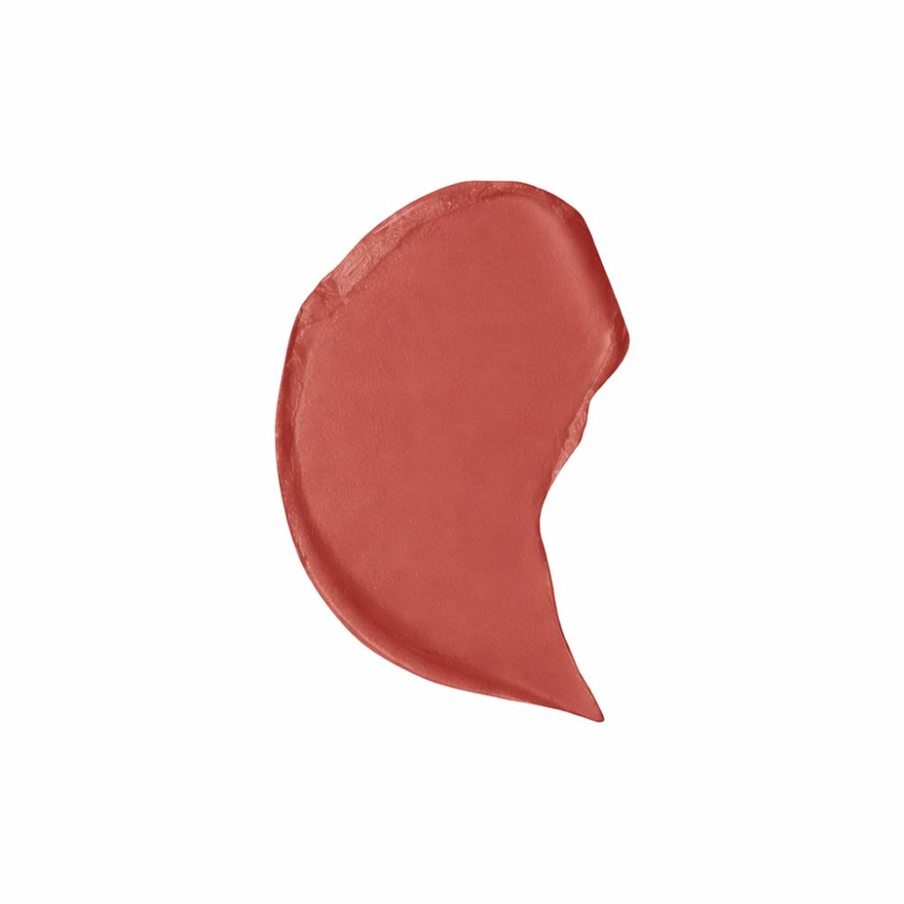 Kleurstaal van Nyx Matte Lippenstift-Creme Smooth Whip in bruin.