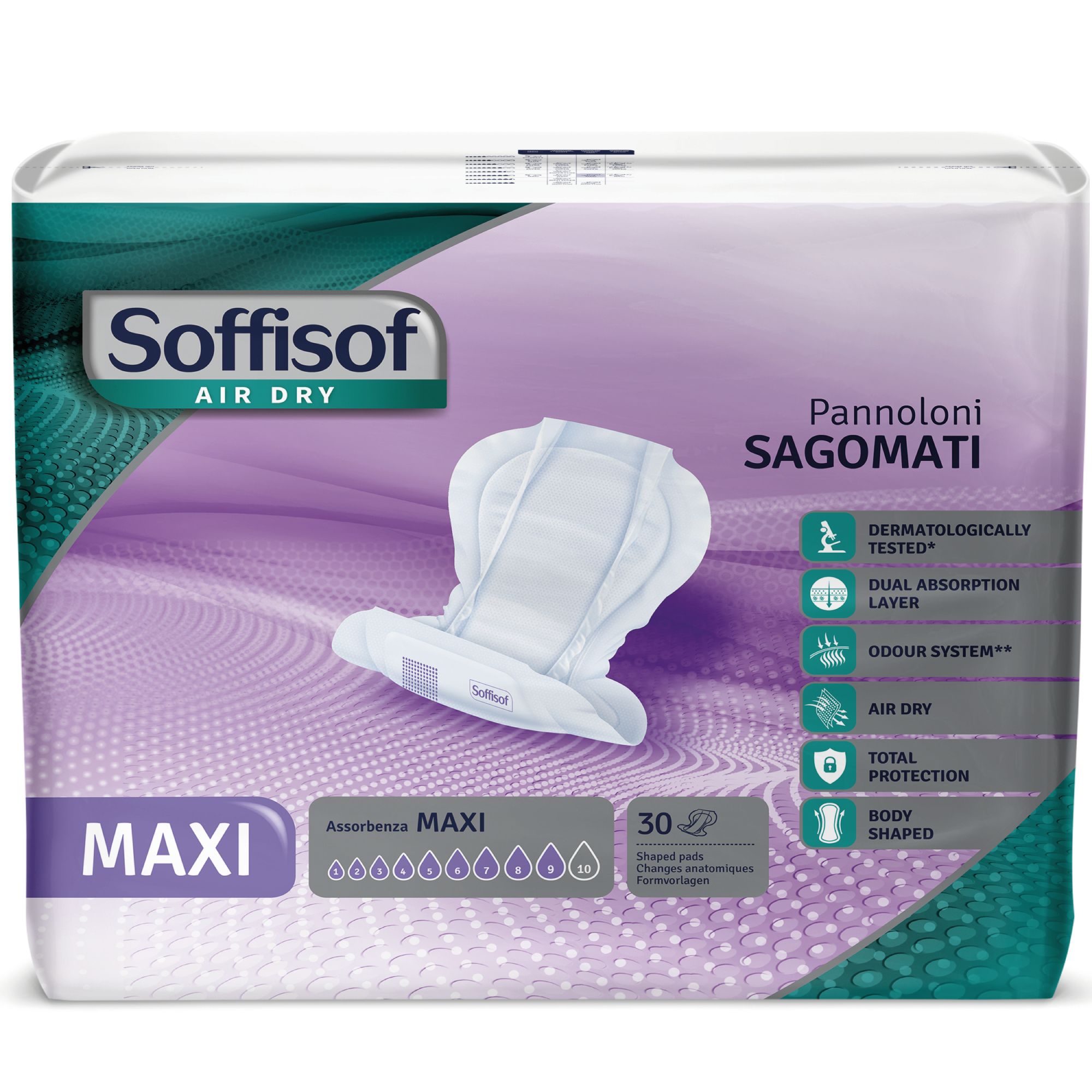 Soffisof Maxi Protections Anatomique Incontinence