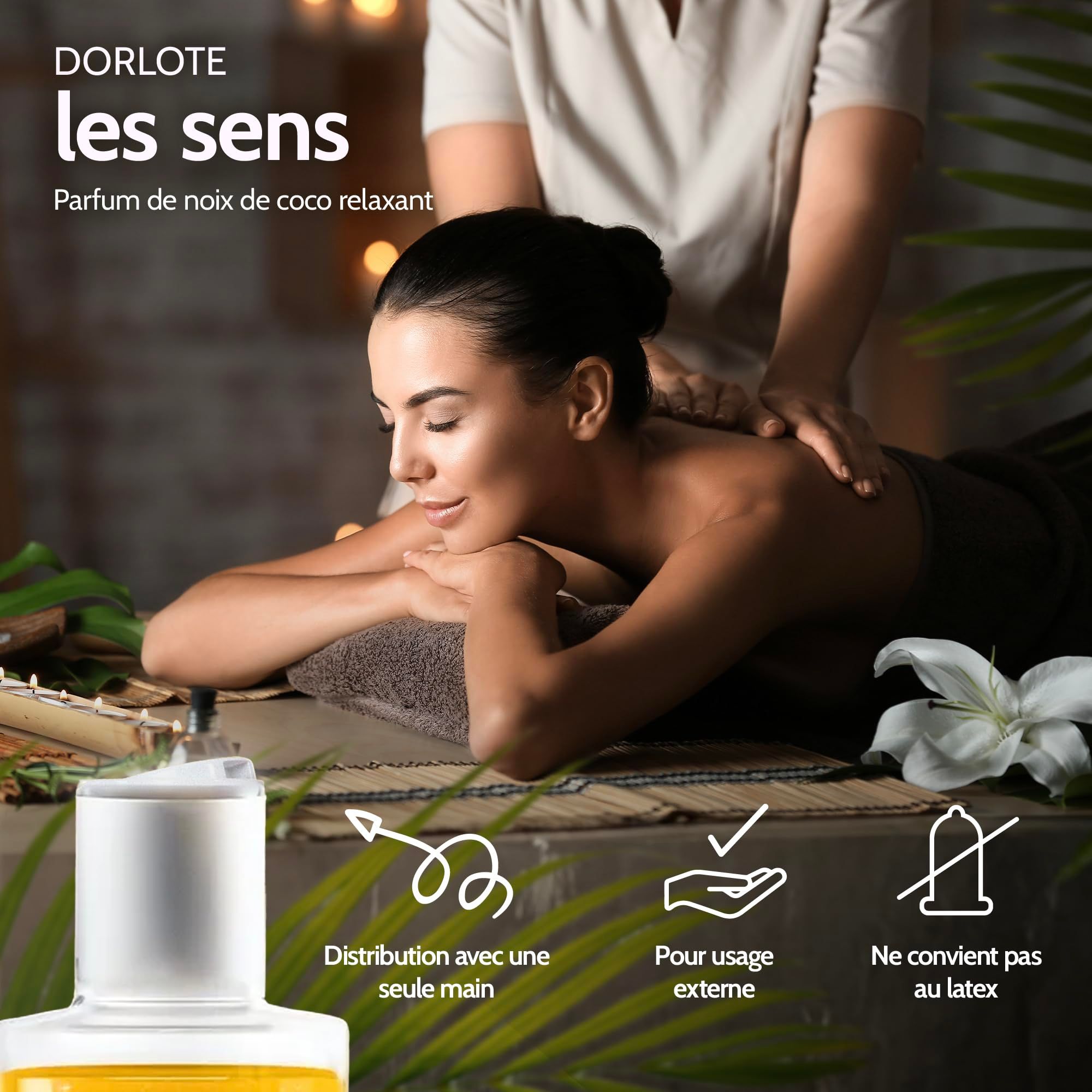 Vibratissimo Huile de Massage Coconut