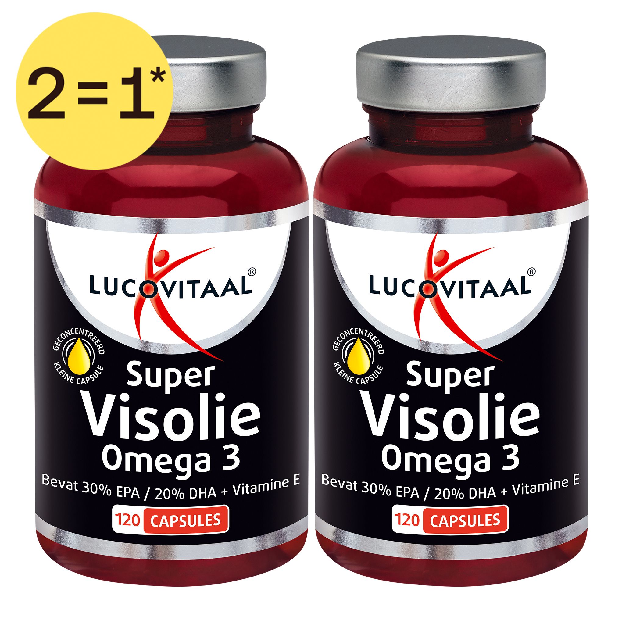 lucovitaal - Super Fish Oil Omega 3 | 2=1*