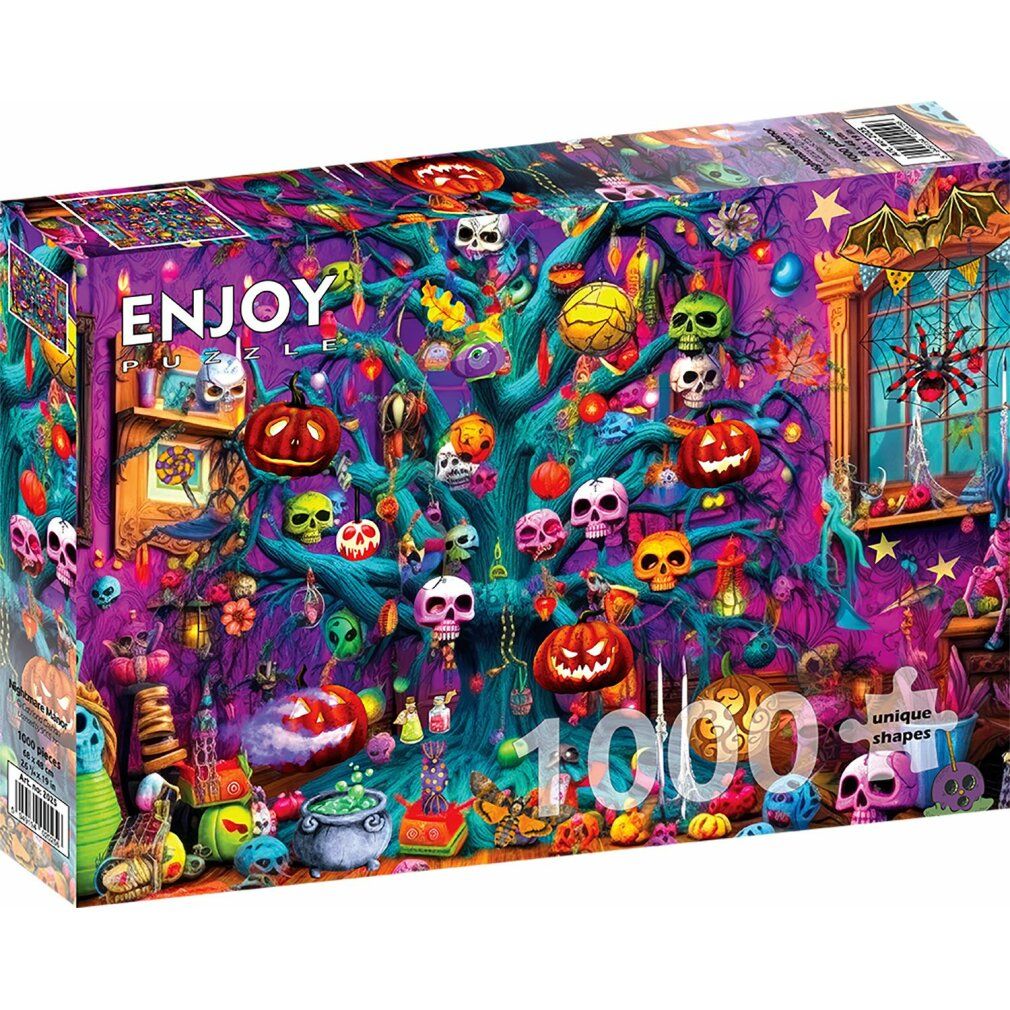 enjoy Puzzel Nachtmerrie Manor 1000 stuks