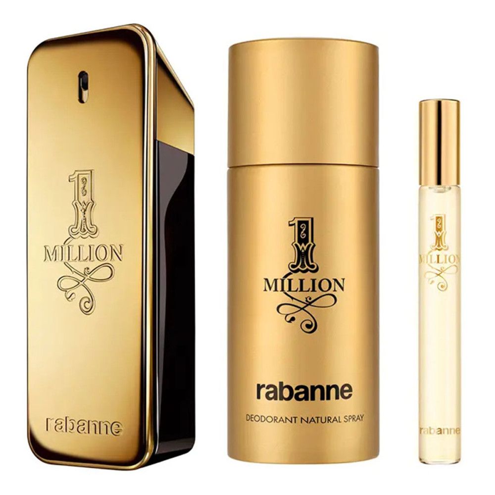 Rabanne - Coffret 1 Million - Eau de Toilette 100ml + 10ml + Déodorant 150ml