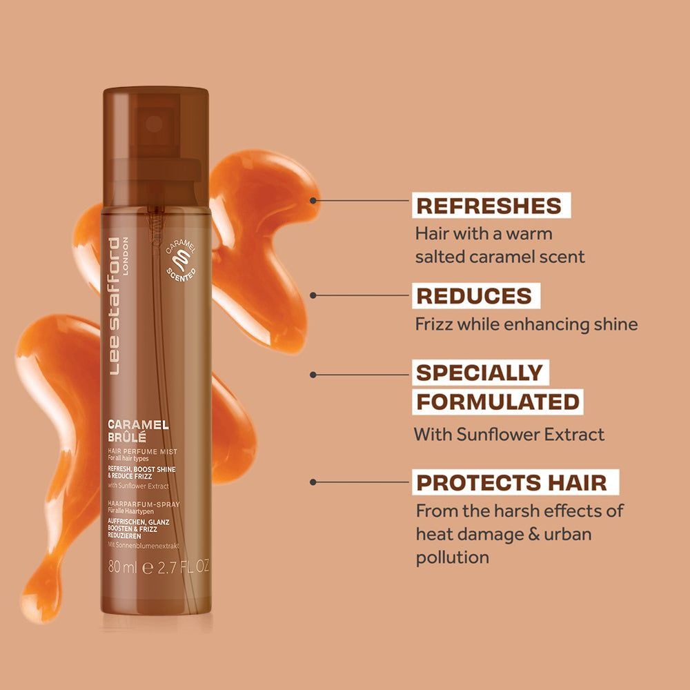 Lee Stafford Caramel Brûlé Hair Perfume Mist – Karamel