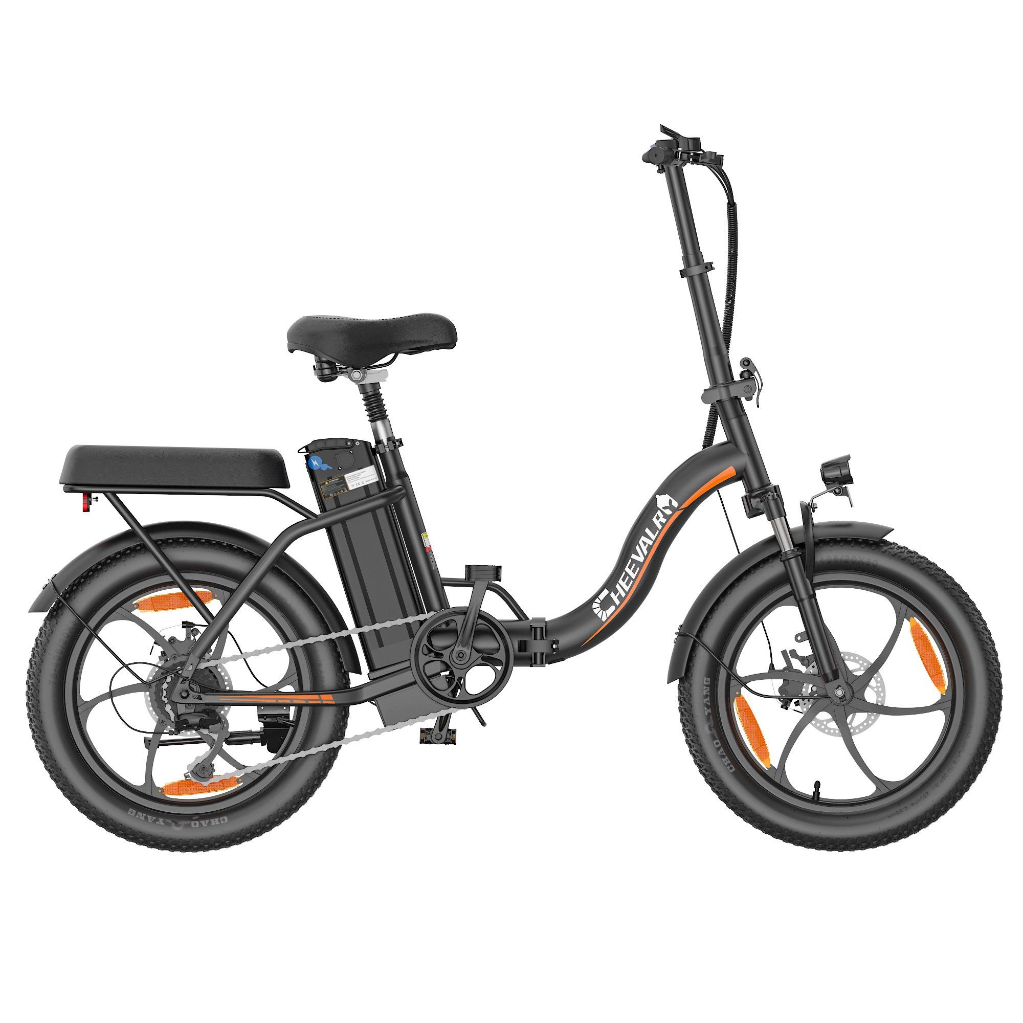 Cheevalry C16-1 Vélo électrique pliable pour adultes, batterie 48 V 16 Ah