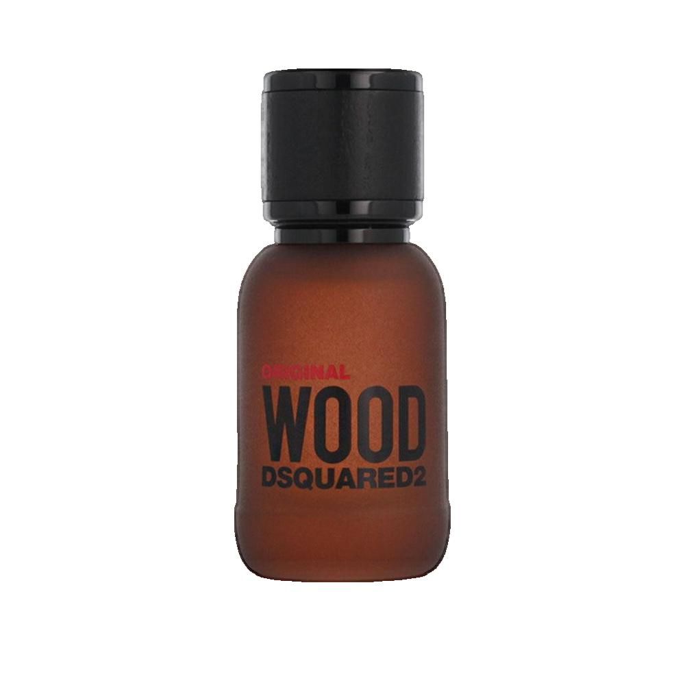Dsquared2 Wood Original Eau de Parfum flesje met zwarte dop.