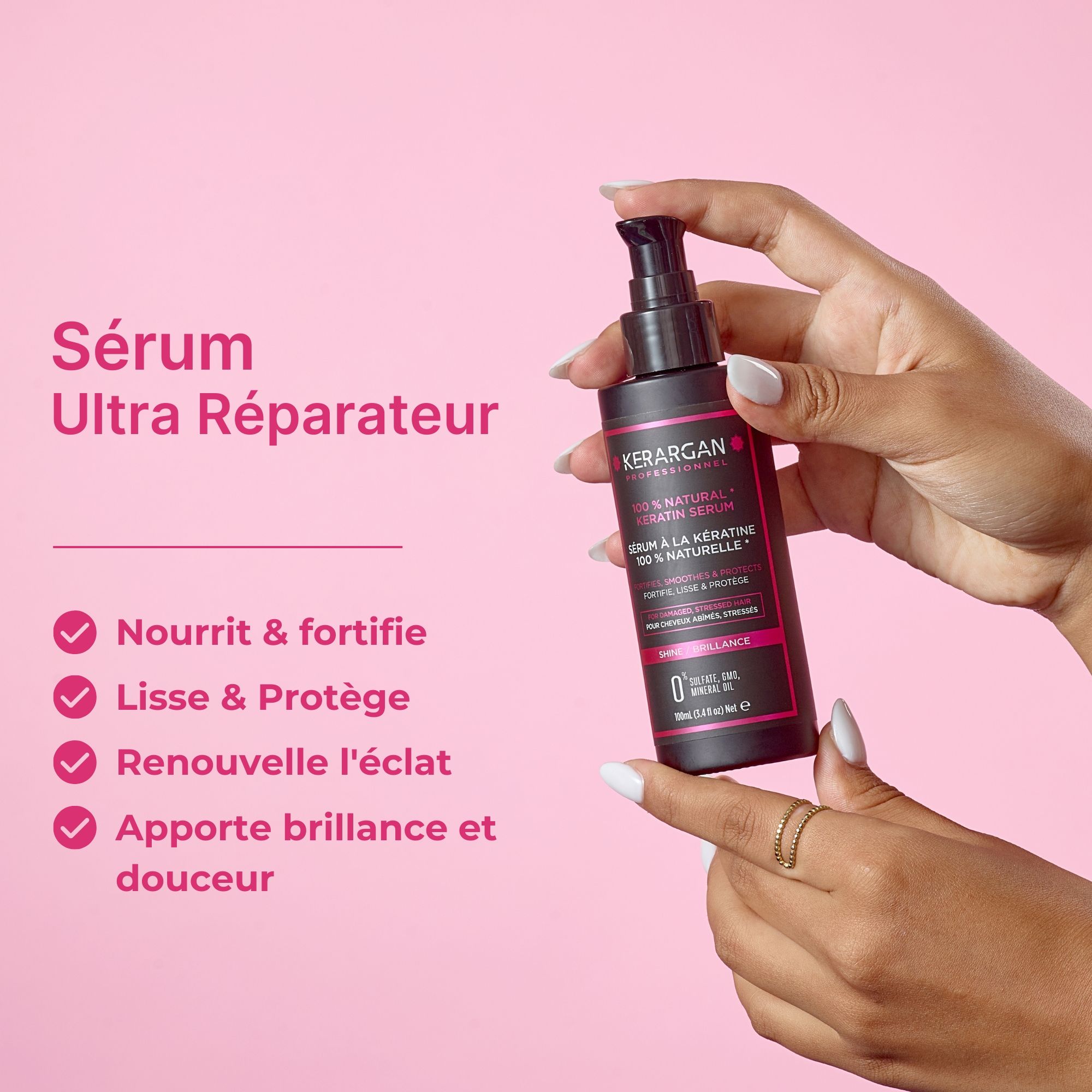 Kerargan - Sérum Ultra Réparateur à la Kératine