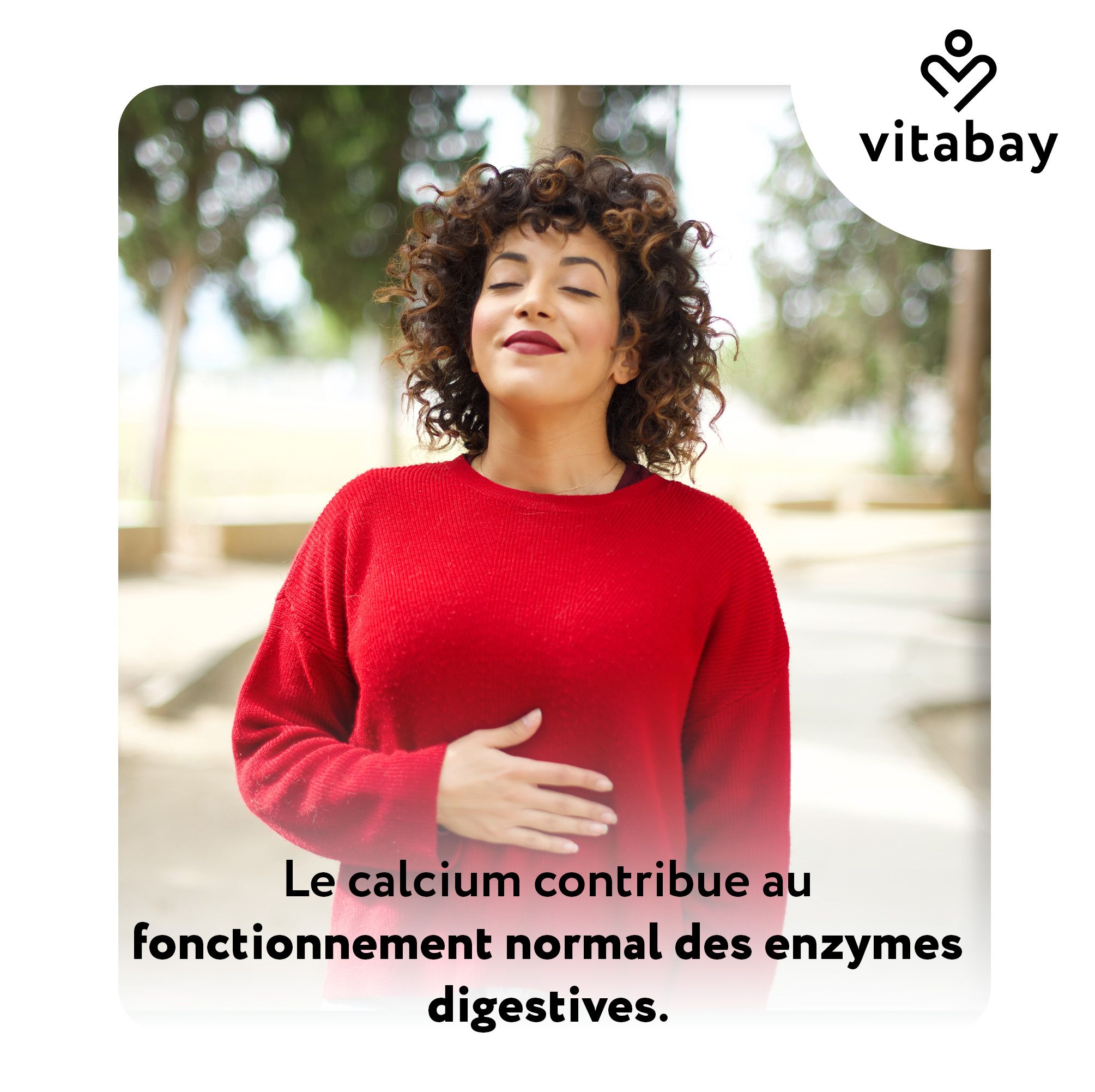 Couple faisant du sport. Vitabay Citrate de Calcium: Sans gluten/lactose, sans arômes/colorants, sans sucre.