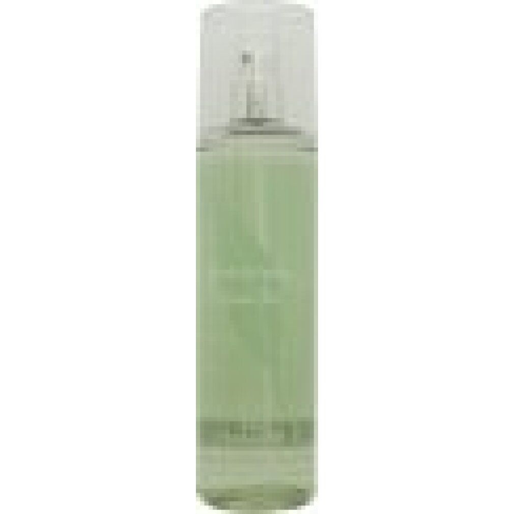 Vaporisateur vert avec bouchon transparent. Flacon transparent.