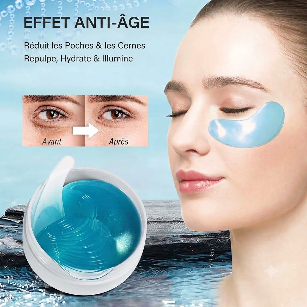 Abodiuss Patchs Contour des Yeux au Collagène