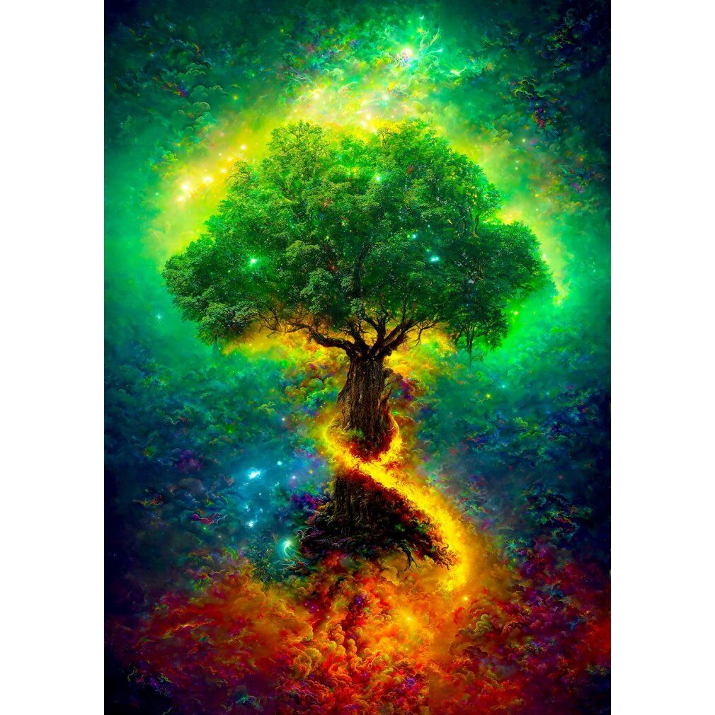 annÉe Nordic Tree of Life Puzzle 1000 parties