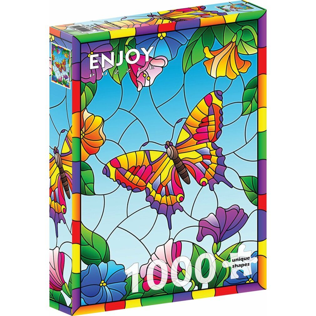 enjoy Puzzel kristal vlinder 1000 stuks