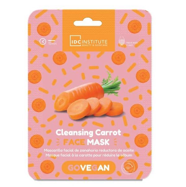 IDC Institute Vegan Gezichtsmasker met wortel – voor vette huid