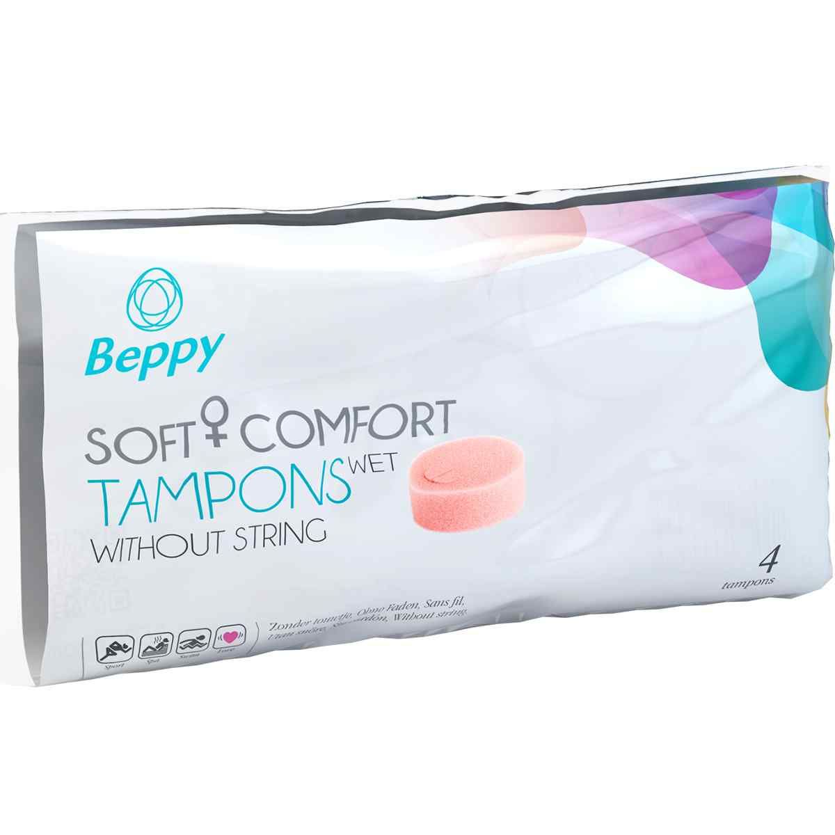 Beppy *WET* Soft + Comfort Tampons zonder touwtje